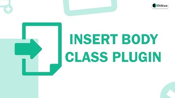 Insert Body Class Plugin for WordPress