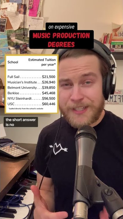 should u get a degree in music production?