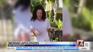 Woman apologizes for calling cops on man decorating his own house