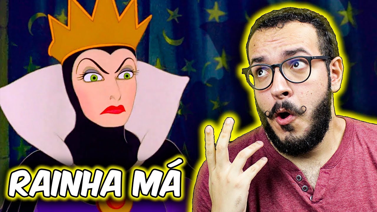 A ORIGEM DA RAINHA MÁ (de Branca de Neve) - VILÕES #07