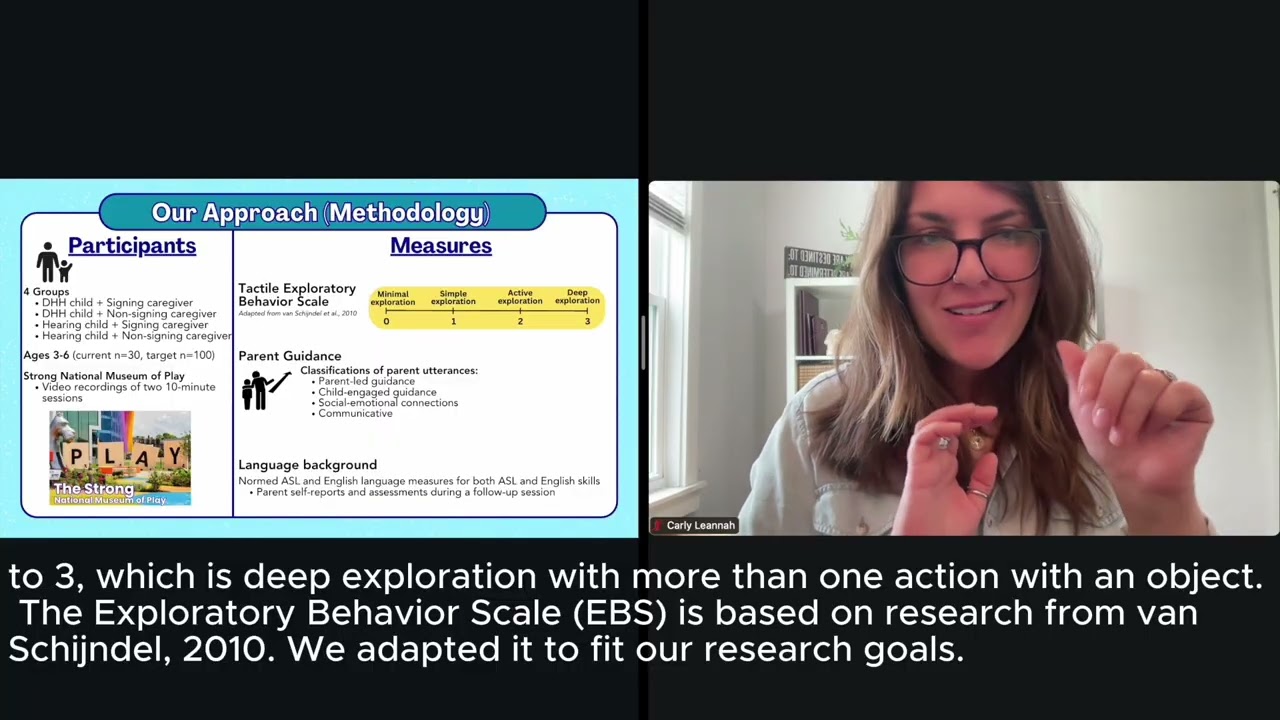 Seeing, Signing, and Exploring: The Role of Language Access in Early Discovery