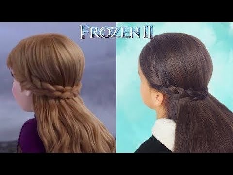 Frozen2 Princess Anna pre-styled 73cm long wavy cosplay wig