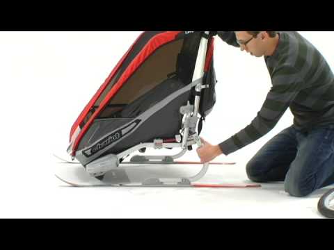 thule chariot cougar 1 ski kit