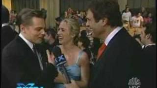 Leonardo DiCaprio & Kate Winslet at the SAG