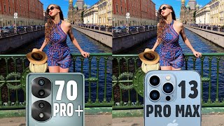 Honor 70 Pro Plus vs iPhone 13 Pro Max Camera Test