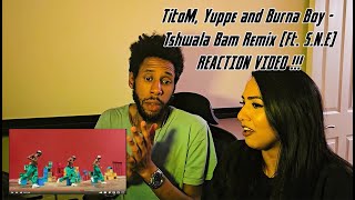 TitoM, Yuppe and Burna Boy - Tshwala Bam Remix [Ft. S.N.E] REACTION VIDEO @madmanstatevevo REACTS TO