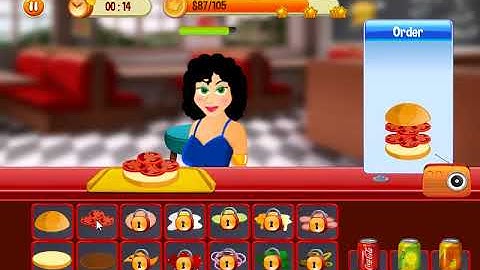 Happy burger shop, complete unity game template (fast food, time management)