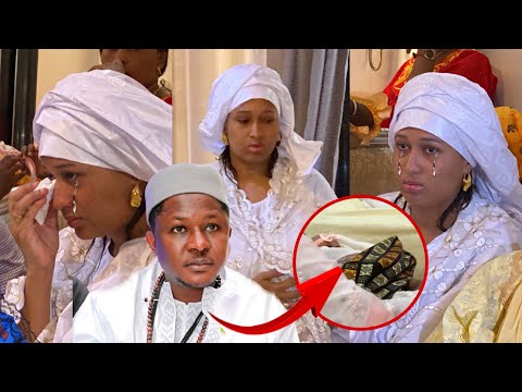Ndeyesane Baptême de Serigne Bara Ndiaye sa femme Craque et fond en larmes...