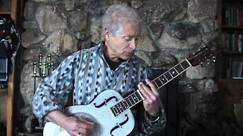 MY OLD FRIEND THE BLUES - resonator slide guitar - (Steve Earle cover)