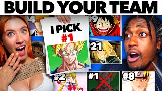 BUILD the BEST Anime Team Or You LOSE!!