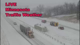 🔴 LIVE Metro Minneapolis Winter Weather Traffic