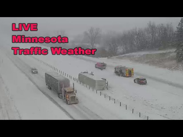 🔴 LIVE Metro Minneapolis Winter Weather Traffic