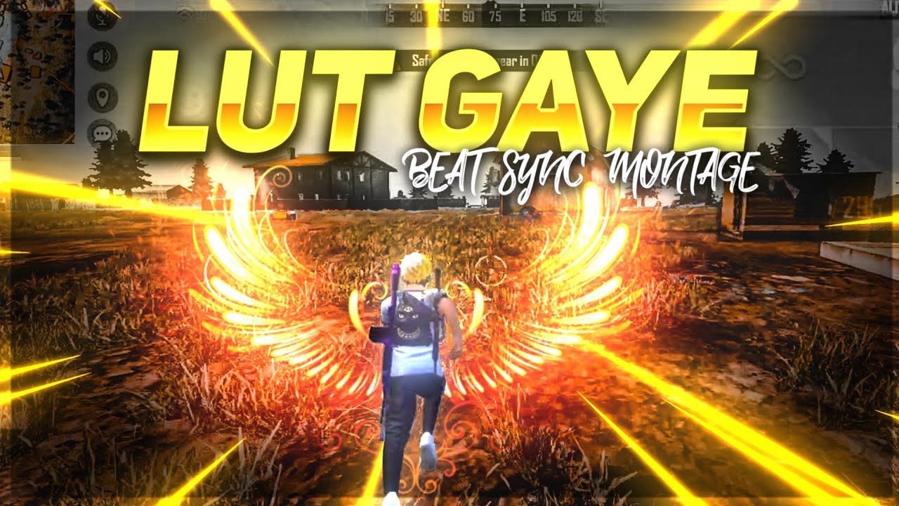 LUT GAYE BEATSYNC // HINDI SONG BEATSYNC // FREEFIRE BEATSYNC MONTAGE // FREE FIRE INDIA