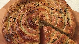 ئامادەکردنی بۆرەك بە پەنیر و کەرەوز/ بورک/Börek/ ??