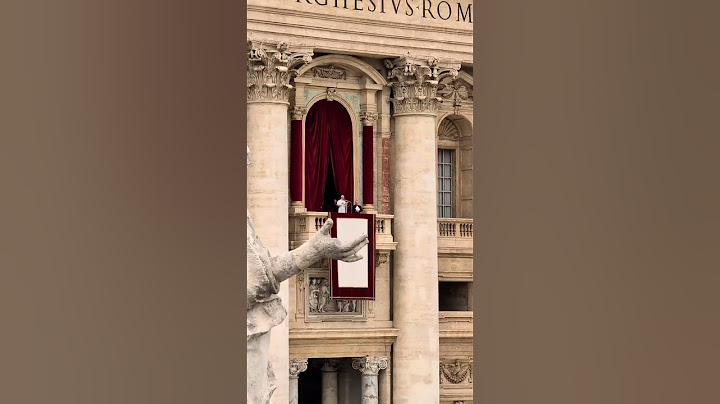 PAPST Leo XIV. bei seinem ersten Sonntagsgebet
