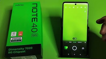 Infinix Note 40 5G Enable full screen Camera | How to click photo using full screen mode on Infinix