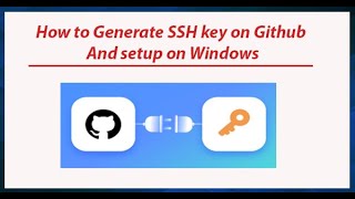 How to Generate SSH key on github | SSH key setup on windows