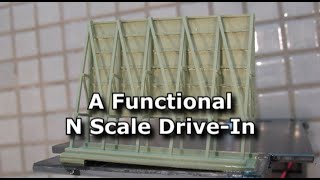 David's Animation Workshop: A Functional N Scale Drive-In