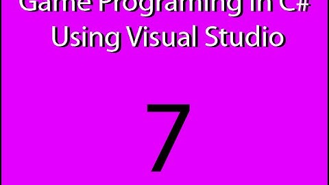 Game Programing in C# Using Visual Studio EP 7 load / unload content