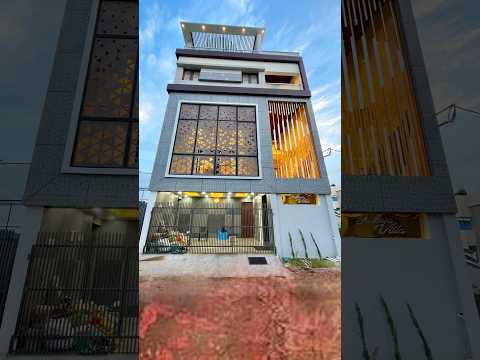 WOW 😍 3சென்ட்டில் இப்படி ஒரு வீடா! Architect Designed 4BHK | Sky View & Roof Top Dinning | Veedu 544