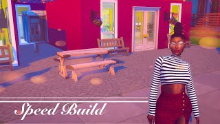 The Sims 4 CC Speed Build ~ Retail Store 