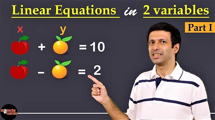 Linear Equations in Two Variables