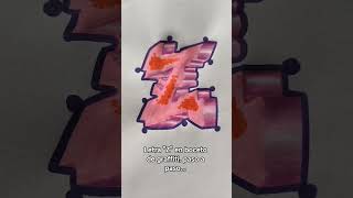 Letra "Z" en boceto de graffiti 😉✨ #graffiti #graffitiart #graffitiartist #arteurbano #versificador