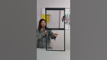 Extremely narrow invisible scroll window screen, invisible and does not take up space #doors