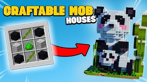 Craftable Mob Houses Add-On | Minecraft Marketplace | Showcase