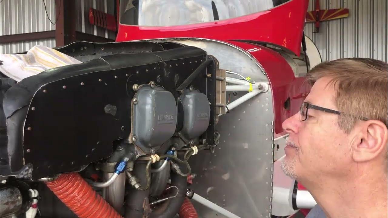 Leaking Lycoming 0 320 valve cover gaskets - YouTube