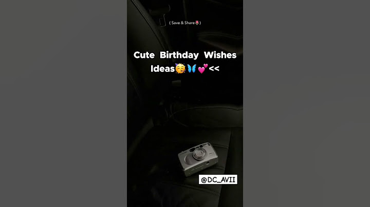 cute birthday wishes ideas 💡❤️