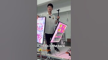 Menubord Reclame Lichtbak