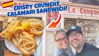 MADRID SPAIN!! Cheap EATS Street Food Tour