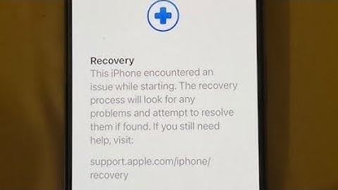 How to Fix This iPhone Encountered an issue while Starting in iOS 26? 