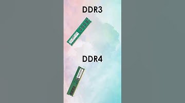 What is Difference between DDR3 & DDR4 RAM? #Shorts #trend  #shortvideo #trending #ram #pc #memories
