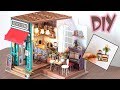 DIY Miniature Dollhouse Kit || The Coffee House - Miniature Land