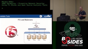 DNS Hardening - Proactive Net Sec Using F5 iRules and Open Source Analysis Tools - Jim Nitterauer