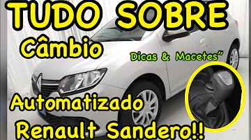 Qual o câmbio automático do Sandero 2017?