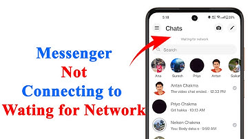 How to fix Messenger always waiting for network