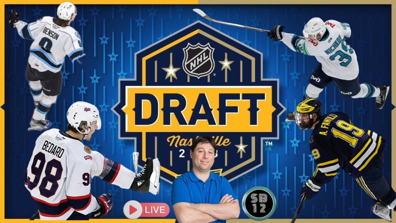 NHL Draft 2023 Live draft selections Trades Commentary