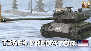 T26E4 Predator | 4,298 DAMAGE | WoT Blitz ACE Replays