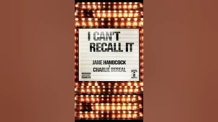 Jane Handcock and Charlie Bereal “I Can’t Recall It” out now on all platforms! #deathrowrecords