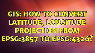 GIS: How to convert latitude, longitude projection from epsg:3857 to epsg:4326? (2 Solutions!!)