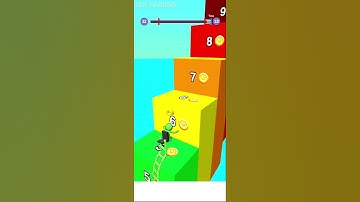 Ladder Race📦❤️🤩 - 3D Games All Levels Gameplay Walkthrough (iOS & Android)