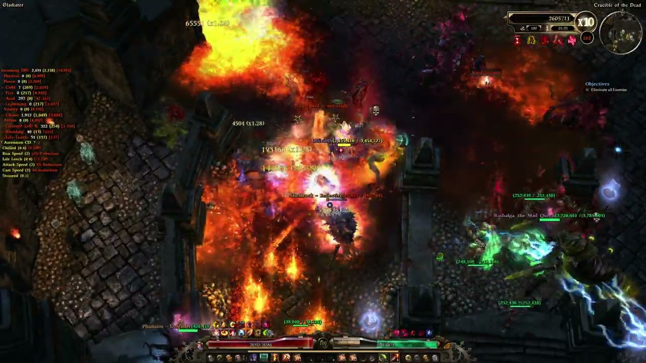 Spam RtA BWC Shieldbreaker vs. Crucible 150-170 (