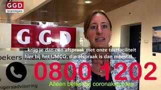 GGD Groningen Testlocatie