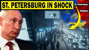 BANKRUN–Russische steden IMPLODEREN nu Poetin internet AFSLUIT in Sint-Petersburg
