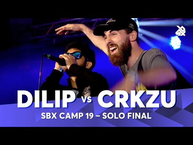 DILIP vs CRKZU | SBX Camp Student Solo Battle 2019 | Final class=