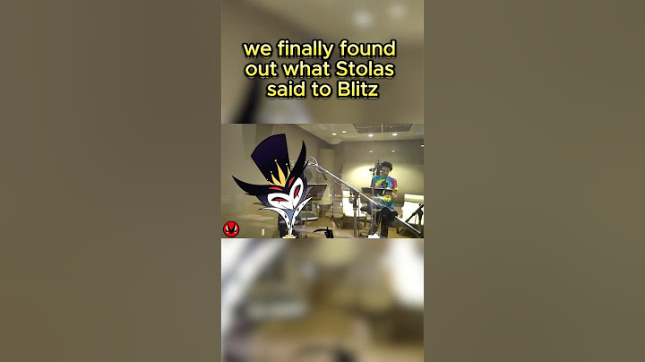What did Stolas say to Blitz during their phone call in the Helluva Boss Pilot?