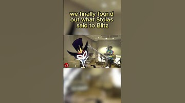 What did Stolas say to Blitz during their phone call in the Helluva Boss Pilot?